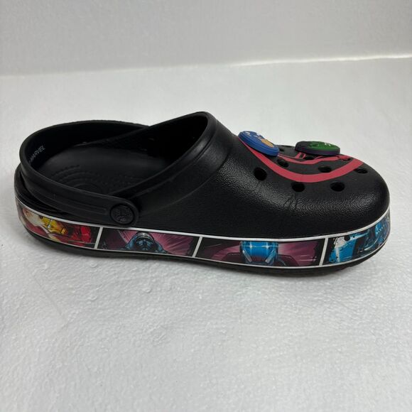 Crocs Crocband Clogs Avengers Ironman Rare Black and Red M6 W8 Shoes main image 6